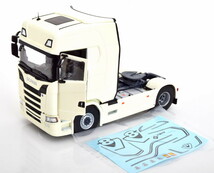 ソリド 1/24 スカニア S580 ホワイト デカール付き Solido 1:24 Scania S580 white with Decals S2400301_画像1