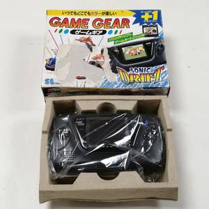 024051604 GAME GEAR Game Gear +1 plus one Sonic drift SONIC DRIFT game cartridge attaching outer box defect have retro game 