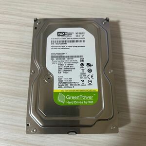 A131:（動作保証/AVコマンド対応/使用0時間）WDC SATA 3.5インチHDD 1000GB 1TB 【WD10EURX】