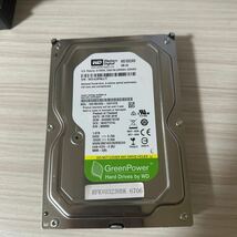 A135:（動作保証/AVコマンド対応/使用0時間）WDC SATA 3.5インチHDD 1000GB 1TB 【WD10EURX】_画像1