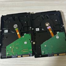 二枚セット/N8/9:【動作保証/使用0時間】3.5 SATA 4TB 2台 正常 seagate ST4000DM004-2CV104 3.5インチHDD _画像6