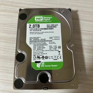 X28:(動作保証/使用0時間)Western Digital Green 2TB WDC WD20EARX 3.5インチ SATA HDD 2000GB