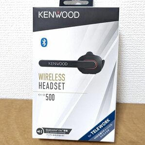 ★動作確認済★KENWOOD KH-M500 ワイヤレスヘッドセット　黒 Bluetooth