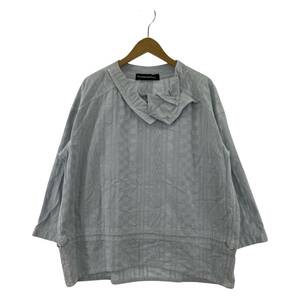 mercibeaucoup. メルシーボークー プルオーバー カットソー size1/ライトブルー レディース