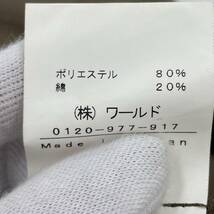 ゆうパケットOK INDIVI インディヴィ ノーカラージャケット size38/カーキ レディース_画像5