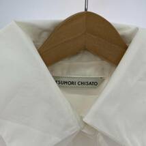 ゆうパケットOK TSUMORI CHISATO ツモリチサト 襟付き 長袖シャツ size2/ホワイト レディース_画像2