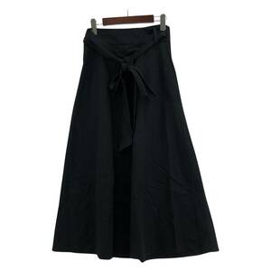 tibi ティビ ラップ巻き ロングスカート size4/濃紺 レディース