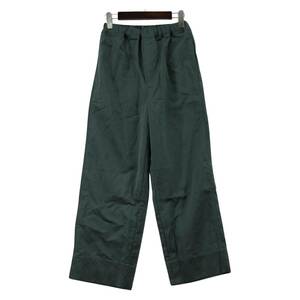 美品 ゆうパケットOK MACPHEE マカフィー タグ付き　ストレート　 パンツ size36/グリーン系 レディース