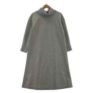 UNTITLED Untitled wool o cover -toru neck One-piece size0/ gray lady's 