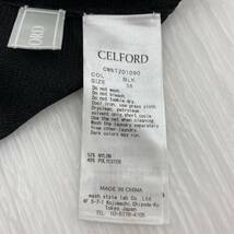 ゆうパケットOK CELFORD セルフォード キャミ付き ニット size38/ブラック レディース_画像7