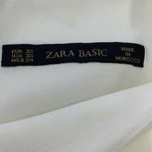 ZARA BASIC ザラベーシック Iライン タイト ワンピース sizeEUR XS/ブラック×ホワイト レディース_画像6