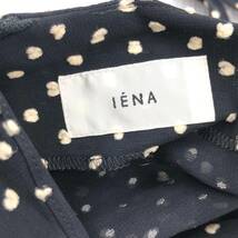 IENA イエナ タグ付き　ドット柄　ロング ワンピース size38/黒系 レディース_画像9