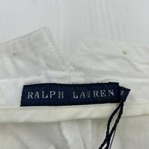 美品 RALPH LAUREN ラルフローレン タグ付き パンツ size14/白 メンズ_画像5