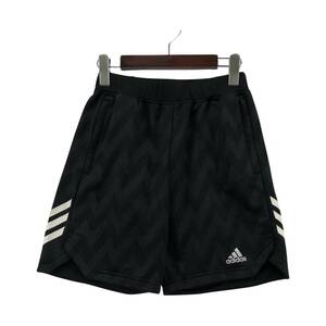 adidas アディダス トレーニング ショートパンツ size160/ブラック キッズ