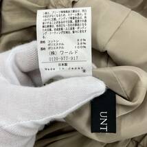 ゆうパケットOK UNTITLED アンタイトル ロングスカート size1/ベージュ系 レディース_画像6