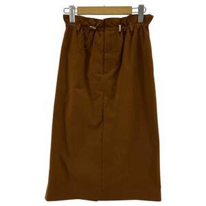 ゆうパケットOK LOUNIE ルーニィ バックスリット スカート size36/ブラウン レディース