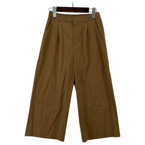 yu. packet OK UNTITLED Untitled wide cropped pants size1/ Brown lady's 
