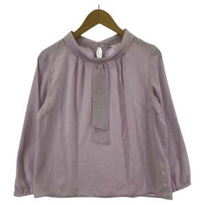 yu. packet OK SunaUna SunaUna blouse size38/ pink purple lady's 