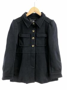 MARC BY MARC JACOBS マークバイマークジェイコブス ウール混 ジャケット sizeXS/黒 ◆■ ☆ dcb4 レディース