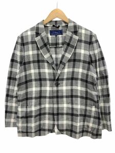 Milok ミロック 綿混 チェック ジャケット sizeS/白ｘ黒 ■◇ ☆ dfc2 メンズ