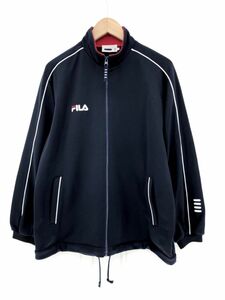 FILA フィラ トラック ジャケット sizeS/紺 ■■ ☆ clb2 メンズ