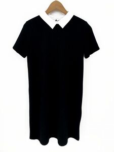 ZARA ザラ Iライン ワンピース sizeS/白ｘ黒 ■◇ ☆ dbb3 レディース