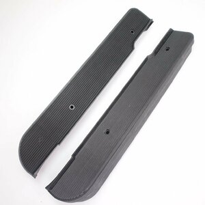 Footboards RMS right and left black for PIAGGIO si models with Variator PX 50ccm ピアジオ フロアボード セット