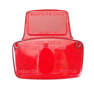 Tail light lens bosatta Antique small Vespa - red ベスパ ビンテージ スモール系 旧型テール用レンズ 50s 100 ET3
