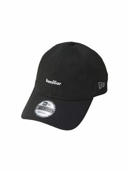 NEW ERA × familiar 大人用 BLACK キャップ ファミリア