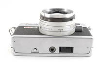 動作品 キャノン Canon Canonet QL17 G-III キャノネット レンジファインダー コンパクトフィルムカメラ 管K6770_画像6