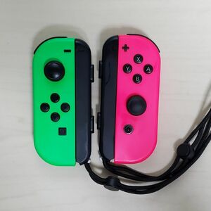 Nintendo Switch Joy-Conセット ネオングリーン ネオンピンク