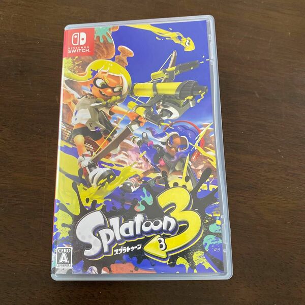 Switchソフトスプラトゥーン3 中古品