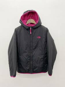 T4952THE NORTH FACE REVERSIBLE ノースフェイス ダウンジャケット GIRLS M (10/12) サイズ 正規品