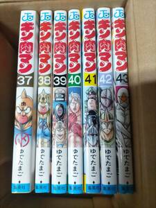 キン肉マン　全84巻のうち37巻＋38巻＋39巻＋40巻＋41巻＋42巻＋43巻　7冊　ゆでたまご　送料520円　　　　