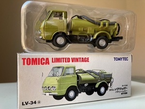 ＴＯＭＩＣＡ　ＴＬＶ　トミカリミテッドヴィンテージ　ＬＶ－３４ａ　プリンス　クリッパー　バキュームカー　富井清掃　１／６４