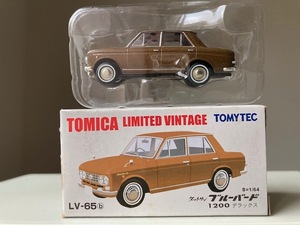 ＴＯＭＩＣＡ　ＴＬＶ　トミカリミテッドヴィンテージ　ＬＶ－６５ｂ　ダットサン　ブルーバード　１２００　デラックス　４１０　１／６４