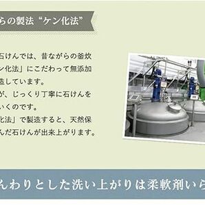 【大容量】 シャボン玉 無添加石けん 衣料用液体洗剤 スノール 5L 日本アトピー協会推薦品  柔軟剤不要の画像4