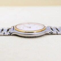 ◆希少 稼働 SEIKO Dolce 腕時計 ラウンド 新品電池 メンズ o_画像8