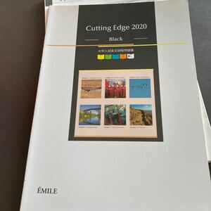 新品★大学入試長文読解問題集★Cutting Edge 2020 Black最難関大対応 エミル出版★大学受験英語問題集