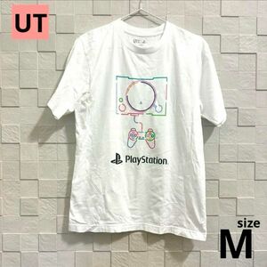 UT UNIQLO ユニクロ　PlayStation プレステTシャツ　半袖 ホワイト