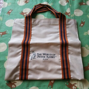  Peter Rabbit tote bag inset equipped unused postage outside fixed form 250 jpy 