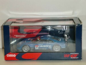 ☆1/43 EBBRO SUPER GT500 CALSONIC IMPUL GT-R No.12 青　２００８