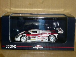 1/43 EBBRO DENSO TOM'S 88C 1989 LeMans 24HOUR No.38 белый / красный 