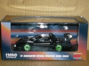 1/43 EBBRO SUPER GT2005 NSX TEST CAR 黒