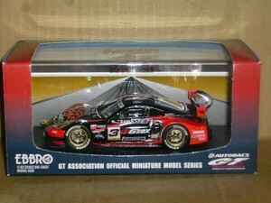 1/43 EBBRO JGTC 2004 G'ZOX-SSR-HASEMI Z LATETYPE No.3 黒/赤