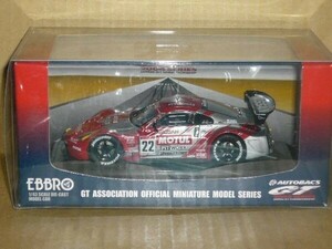 1/43 EBBRO JGTC 2004 Motul pitwork Z No.22 銀/赤