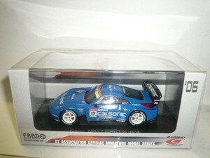 ☆1/43 EBBRO SUPER GT 500 CALSONIC IMPUL Z No.12 青　その２