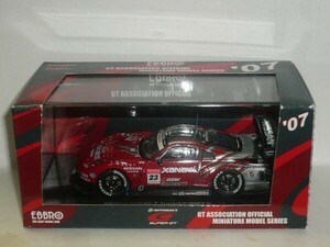 ☆1/43 EBBRO SUPER GT500 XANAVI NISMO Z No.23 銀/赤　その１