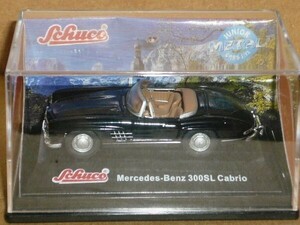 1/72 Schuco Mercedes-Benz 300SL Cabrio 黒