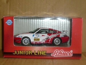 1/43 Schuco Porsche 4-4 white / red 